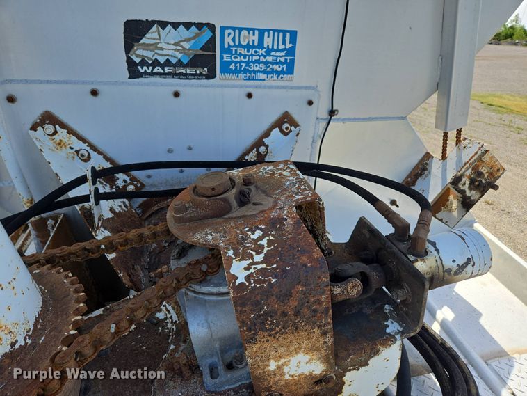 image for item DP6349 2006 Warren Manufacturing Inc. feed delivery trailer