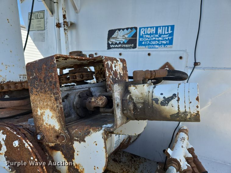 image for item DP6349 2006 Warren Manufacturing Inc. feed delivery trailer