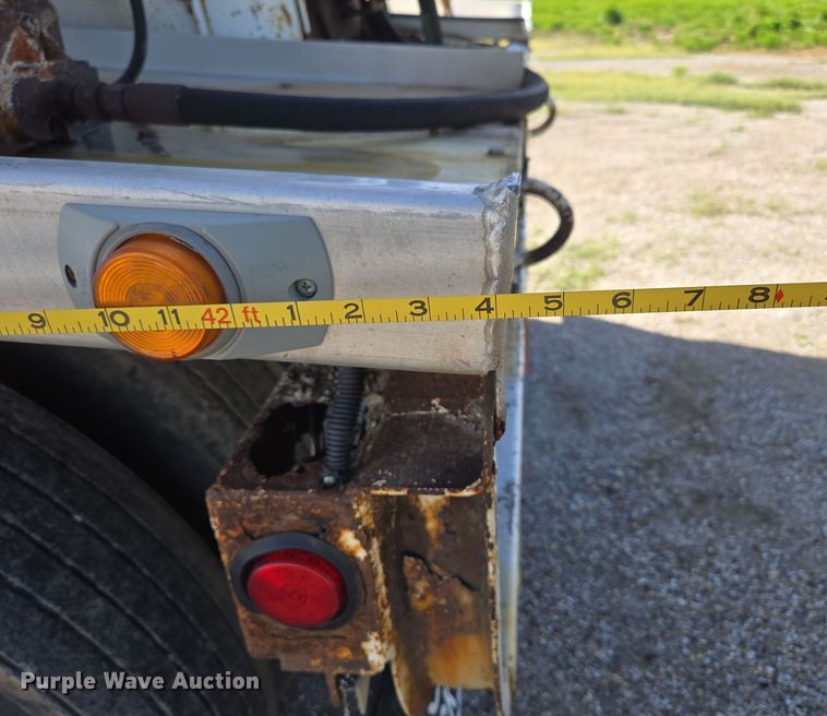 image for item DP6349 2006 Warren Manufacturing Inc. feed delivery trailer