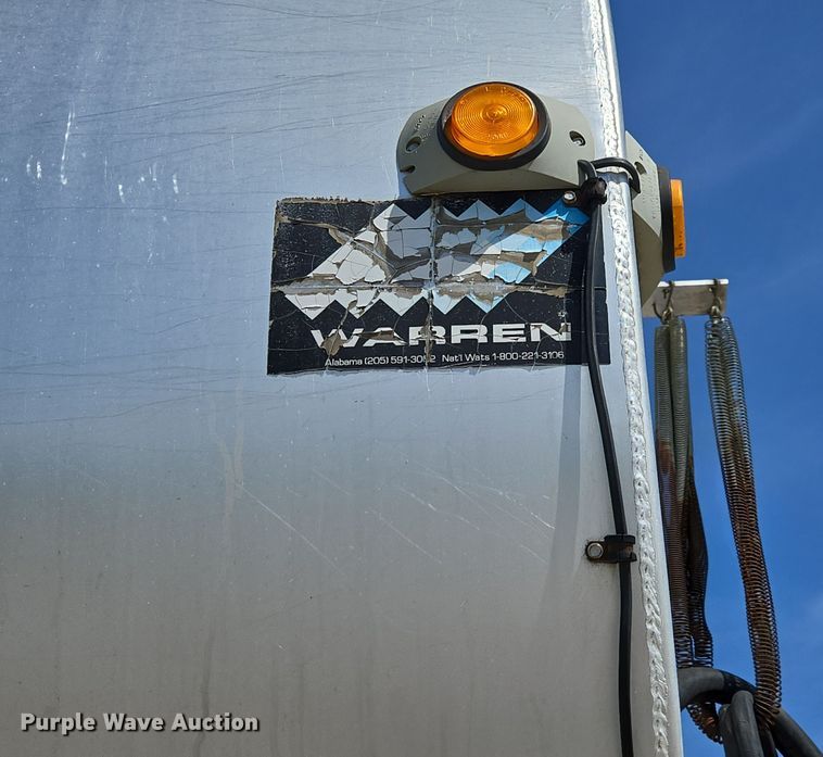 image for item DP6349 2006 Warren Manufacturing Inc. feed delivery trailer