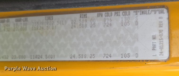 image for item DP6351 2007 Western Star 4900FA semi truck