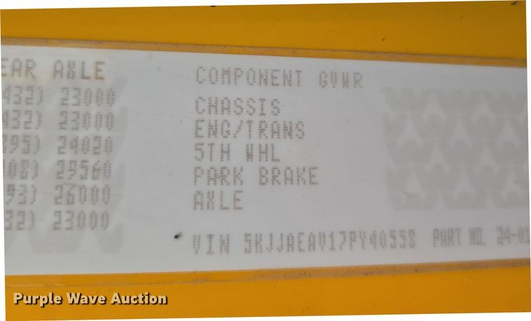 image for item DP6351 2007 Western Star 4900FA semi truck