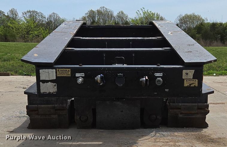 image for item DP6354 2007 Trail King TK110HDG-533 lowboy equipment trailer