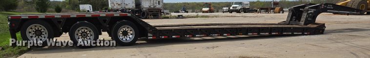 image for item DP6354 2007 Trail King TK110HDG-533 lowboy equipment trailer