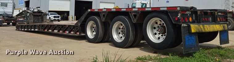 image for item DP6354 2007 Trail King TK110HDG-533 lowboy equipment trailer