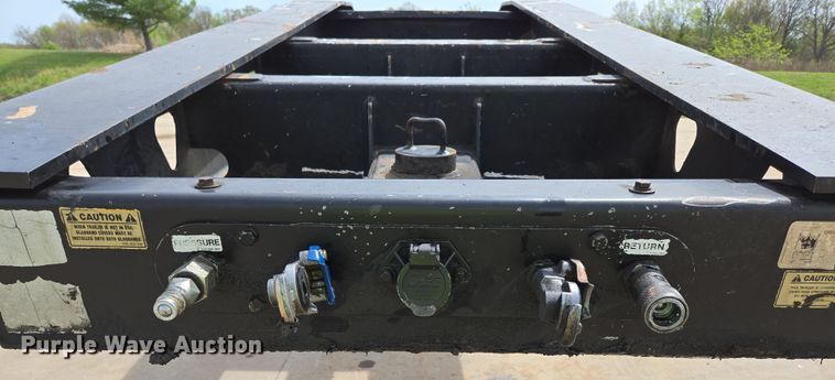 image for item DP6354 2007 Trail King TK110HDG-533 lowboy equipment trailer