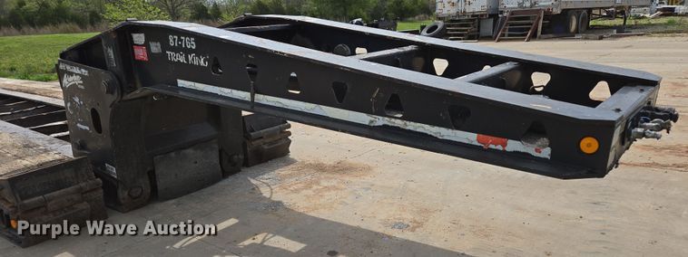 image for item DP6354 2007 Trail King TK110HDG-533 lowboy equipment trailer