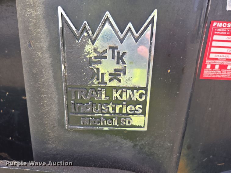 image for item DP6354 2007 Trail King TK110HDG-533 lowboy equipment trailer