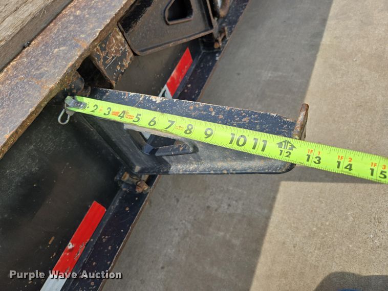 image for item DP6354 2007 Trail King TK110HDG-533 lowboy equipment trailer