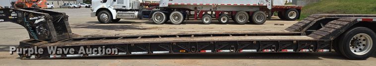 image for item DP6354 2007 Trail King TK110HDG-533 lowboy equipment trailer