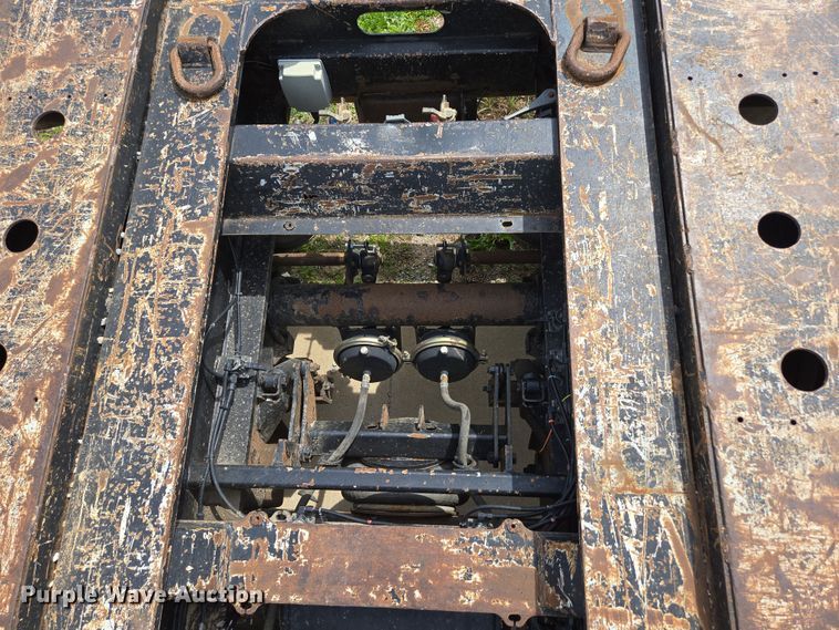 image for item DP6354 2007 Trail King TK110HDG-533 lowboy equipment trailer