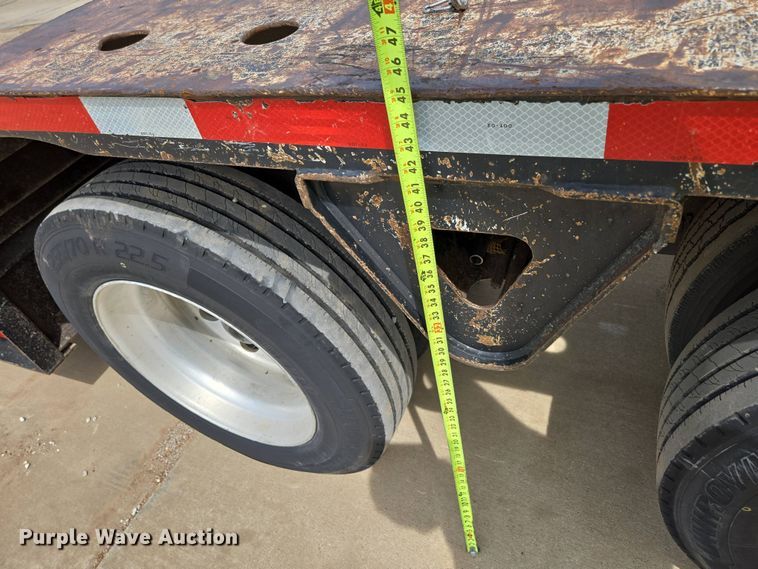 image for item DP6354 2007 Trail King TK110HDG-533 lowboy equipment trailer