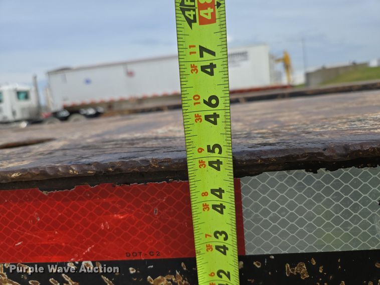 image for item DP6354 2007 Trail King TK110HDG-533 lowboy equipment trailer