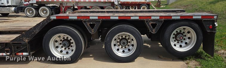 image for item DP6354 2007 Trail King TK110HDG-533 lowboy equipment trailer