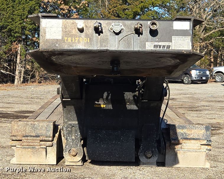 image for item DS3630 2017 Trail King TK110HDG-533 lowboy equipment trailer