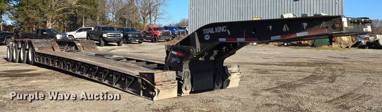 image for item DS3630 2017 Trail King TK110HDG-533 lowboy equipment trailer