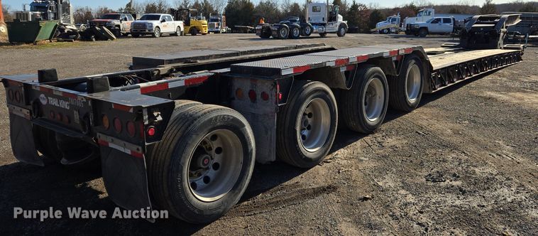 image for item DS3630 2017 Trail King TK110HDG-533 lowboy equipment trailer