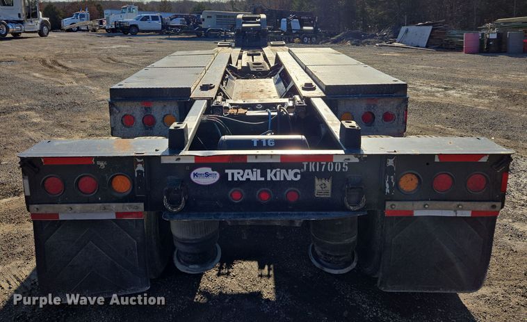 image for item DS3630 2017 Trail King TK110HDG-533 lowboy equipment trailer