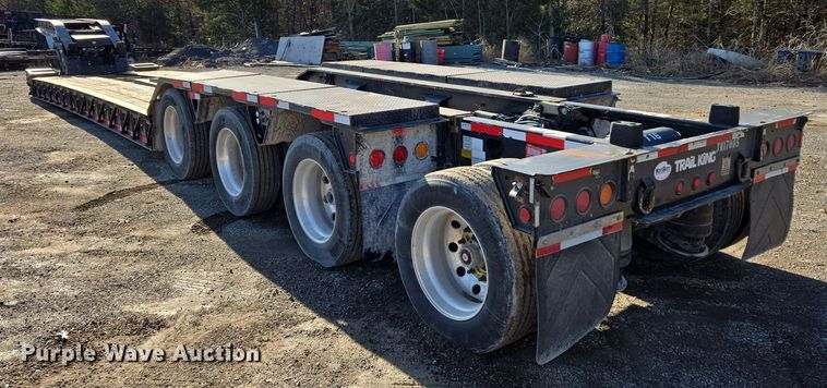 image for item DS3630 2017 Trail King TK110HDG-533 lowboy equipment trailer