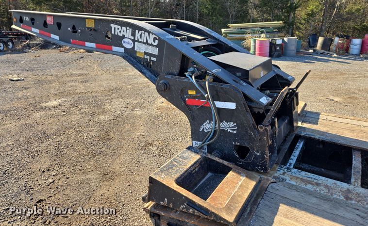 image for item DS3630 2017 Trail King TK110HDG-533 lowboy equipment trailer