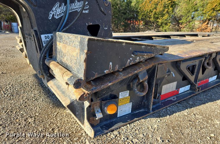 image for item DS3630 2017 Trail King TK110HDG-533 lowboy equipment trailer