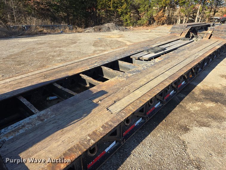 image for item DS3630 2017 Trail King TK110HDG-533 lowboy equipment trailer