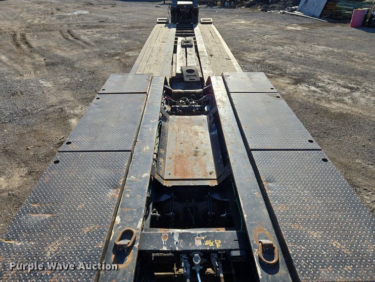 image for item DS3630 2017 Trail King TK110HDG-533 lowboy equipment trailer