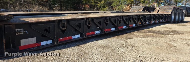 image for item DS3630 2017 Trail King TK110HDG-533 lowboy equipment trailer
