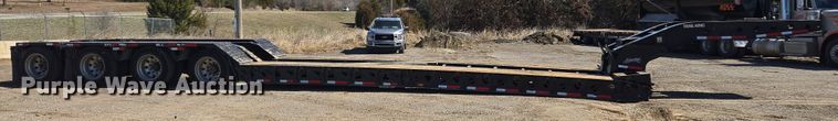 image for item DS3637 2022 Trail King TK110HDG lowboy equipment trailer