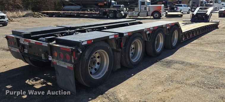 image for item DS3637 2022 Trail King TK110HDG lowboy equipment trailer