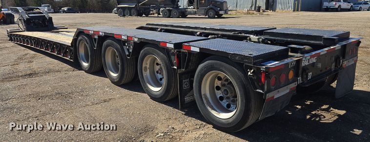 image for item DS3637 2022 Trail King TK110HDG lowboy equipment trailer