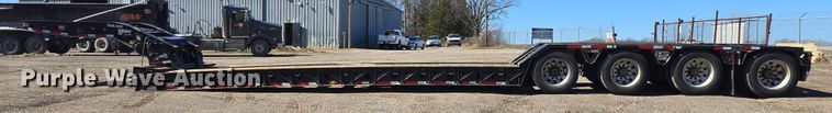 image for item DS3637 2022 Trail King TK110HDG lowboy equipment trailer