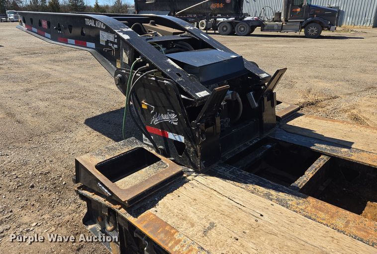 image for item DS3637 2022 Trail King TK110HDG lowboy equipment trailer