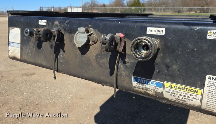 image for item DS3637 2022 Trail King TK110HDG lowboy equipment trailer