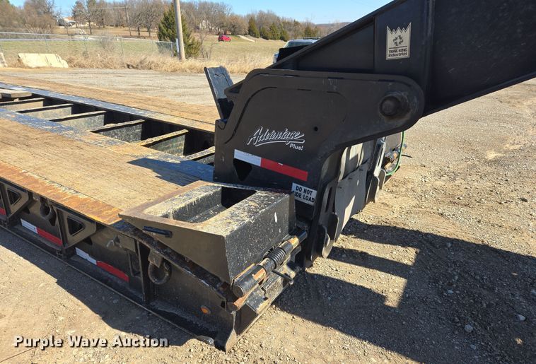 image for item DS3637 2022 Trail King TK110HDG lowboy equipment trailer