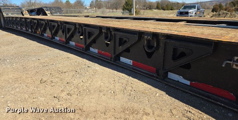 image for item DS3637 2022 Trail King TK110HDG lowboy equipment trailer