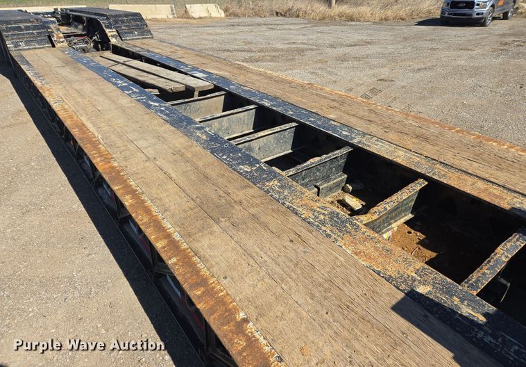 image for item DS3637 2022 Trail King TK110HDG lowboy equipment trailer
