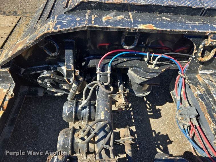 image for item DS3637 2022 Trail King TK110HDG lowboy equipment trailer