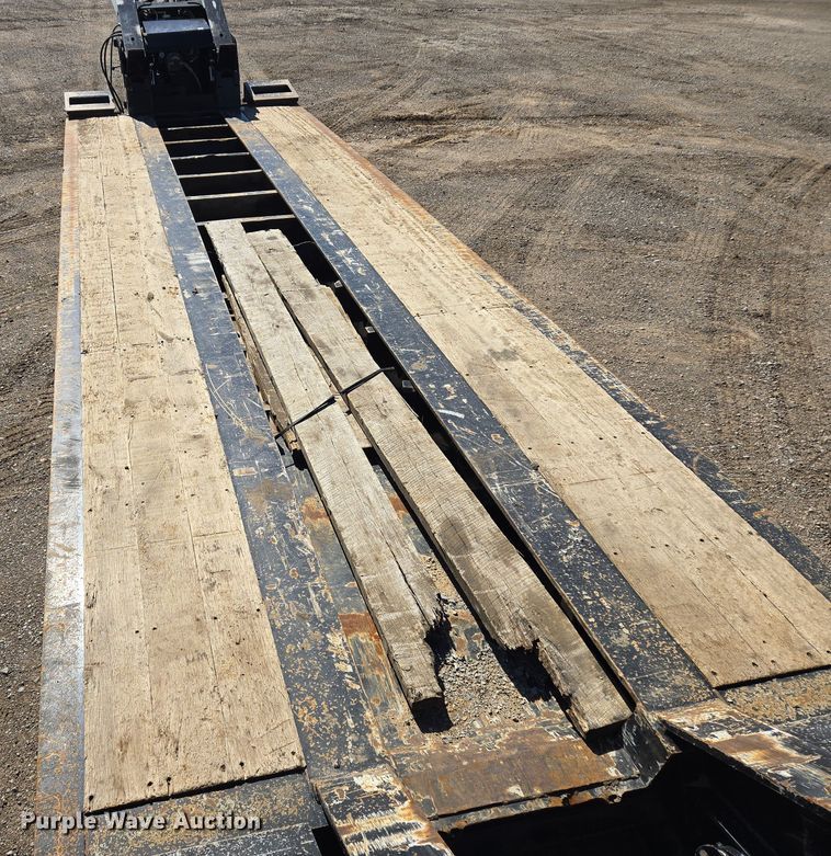 image for item DS3637 2022 Trail King TK110HDG lowboy equipment trailer