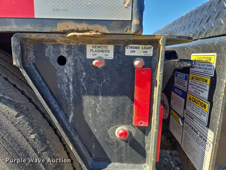 image for item DS3637 2022 Trail King TK110HDG lowboy equipment trailer