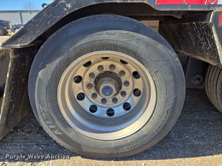 image for item DS3637 2022 Trail King TK110HDG lowboy equipment trailer