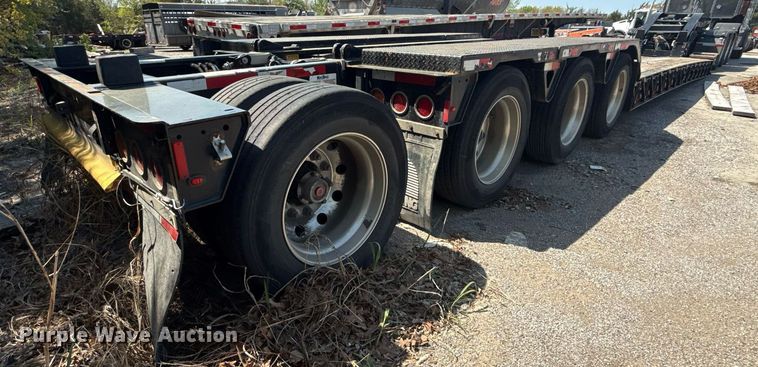 image for item DS3639 2022 Trail King TK 110 HDG lowboy equipment trailer