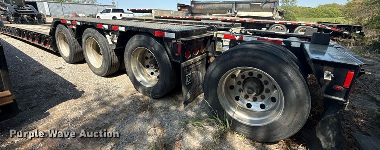 image for item DS3639 2022 Trail King TK 110 HDG lowboy equipment trailer