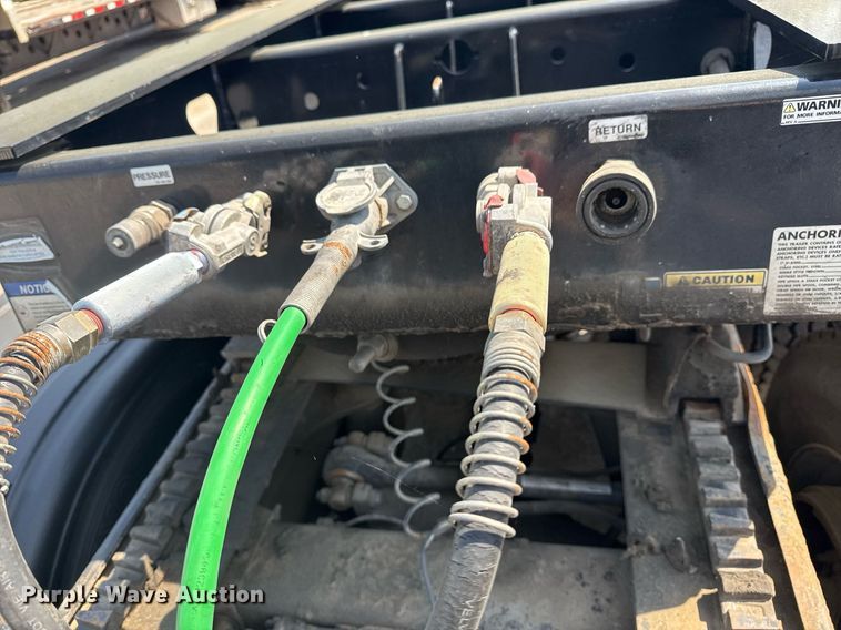 image for item DS3639 2022 Trail King TK 110 HDG lowboy equipment trailer