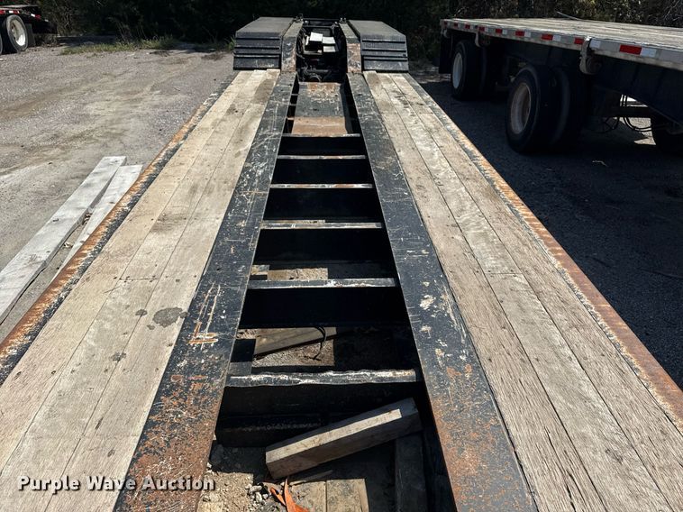 image for item DS3639 2022 Trail King TK 110 HDG lowboy equipment trailer