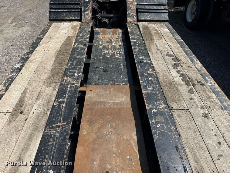 image for item DS3639 2022 Trail King TK 110 HDG lowboy equipment trailer