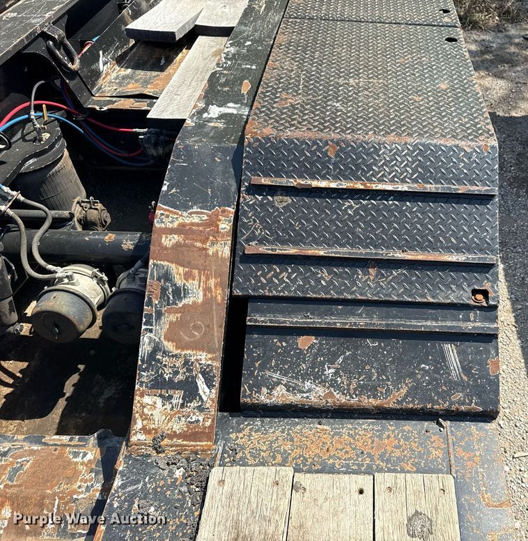 image for item DS3639 2022 Trail King TK 110 HDG lowboy equipment trailer