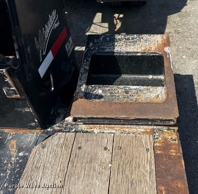 image for item DS3639 2022 Trail King TK 110 HDG lowboy equipment trailer