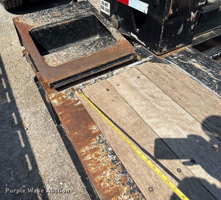 image for item DS3639 2022 Trail King TK 110 HDG lowboy equipment trailer
