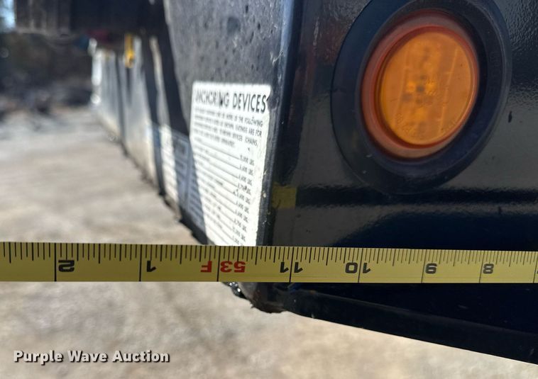 image for item DS3642 2020 Trail King TK110HDG lowboy equipment trailer